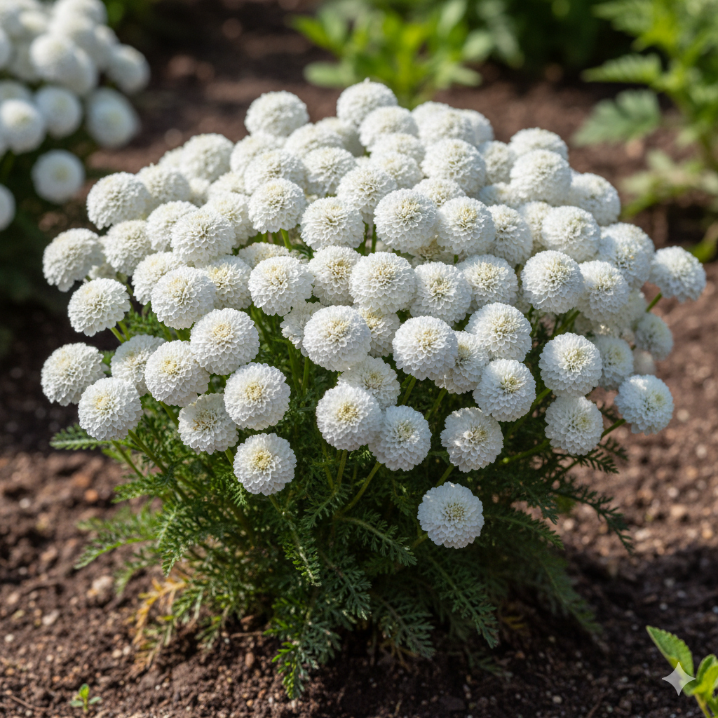 Achillea Ptarmica Marshmallow 1k Benery